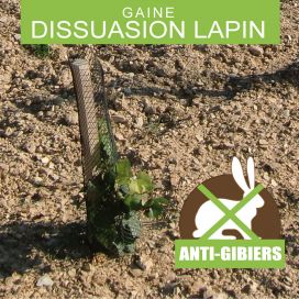 Gaine dissuasion lapin