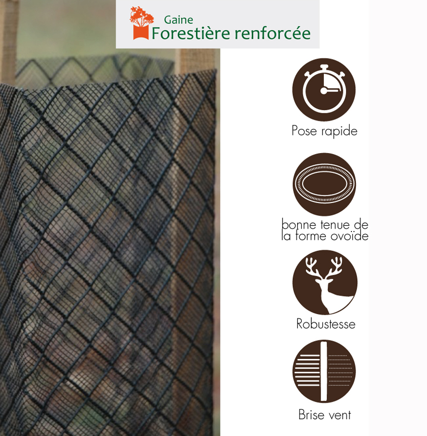 Gaine de protection agroforesterie - Triangle Outillage