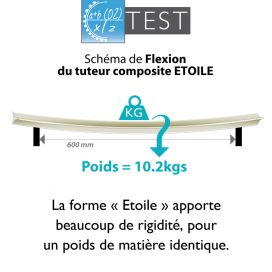 Tuteur T-Flex® Etoile